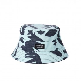 Emerson Υφασμάτινo Ανδρικό Καπέλο Στυλ Bucket Aqua / Navy Blue Emerson Υφασμάτινo Ανδρικό Καπέλο Στυλ Bucket Aqua / Navy Blue