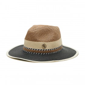 Guess Γυναικείο Ψάθινο Καπέλο Panama Καφέ Guess Γυναικείο Ψάθινο Καπέλο Panama Καφέ