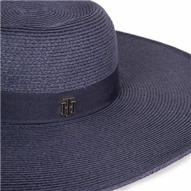 Tommy Hilfiger Pamela Γυναικείο Ψάθινο Καπέλο Floppy Navy Μπλε Tommy Hilfiger Pamela Γυναικείο Ψάθινο Καπέλο Floppy Navy Μπλε
