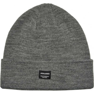 Jack &amp Jones Ανδρικός Beanie Σκούφος σε Γκρι χρώμα