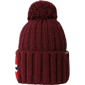 Napapijri Γυναικείος Pom Pom Beanie Σκούφος σε Μπορντό χρώμαΚωδικός: NP0A4FRTR54  Napapijri Γυναικείος Pom Pom Beanie Σκούφος σε Μπορντό χρώμαΚωδικός: NP0A4FRTR54