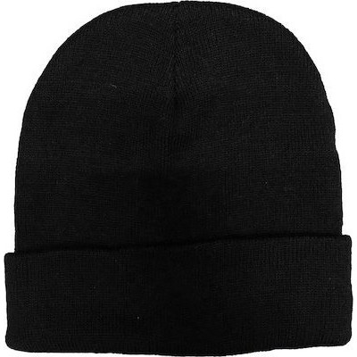 Stamion Ανδρικός Beanie Σκούφος σε Μαύρο χρώμα