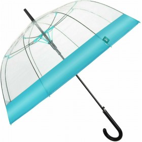 Perletti Αντιανεμική Ομπρέλα Βροχής με Μπαστούνι Γαλάζια Perletti Αντιανεμική Ομπρέλα Βροχής με Μπαστούνι Γαλάζια