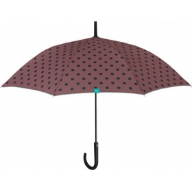 Perletti Ομπρέλα Βροχής με Μπαστούνι Dusty Purple Perletti Ομπρέλα Βροχής με Μπαστούνι Dusty Purple