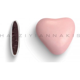 Χατζηγιαννάκης Μεγάλες Καρδιές Σοκολάτας Ροζ 1000gr