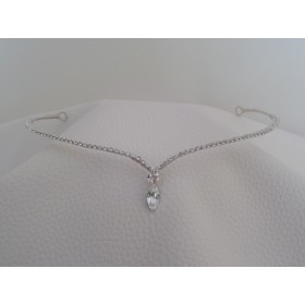 Χειροποίητη Νυφική Κουάφ-Τιάρα Κ425 Χειροποίητη Νυφική Κουάφ-Τιάρα Κ425