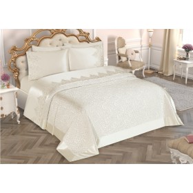 Kelepoyri Royal Νυφικό Σετ 6τμχ Ivory 235x240cm Kelepoyri Royal Νυφικό Σετ 6τμχ Ivory 235x240cm