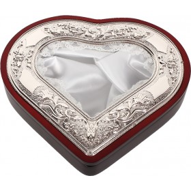 Keskor Στεφανοθήκη Καρδιά Ασημί Επάργυρη 23x25cm Keskor Στεφανοθήκη Καρδιά Ασημί Επάργυρη 31x29cm