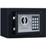 17E Mini Safebox Ψηφιακό Χρηματοκιβώτιο Black Μ23xΠ17xΥ17cm 105750