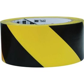 3M Ταινία Σήμανσης 766 Yellow-Black 50mm x 33m