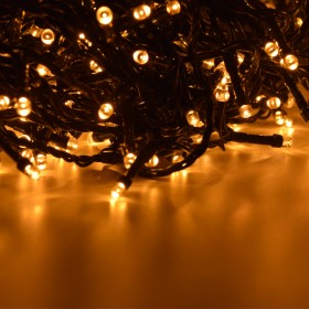 400 Χριστουγεννιάτικα Λαμπάκια LED Θερμό Λευκό 23μ σε Σειρά με Πράσινο Καλώδιο και Προγράμματα TnSΚωδικός: XLALED400-GWW-31V  400 Χριστουγεννιάτικα Λαμπάκια LED Θερμό Λευκό 23μ σε Σειρά με Πράσινο Καλώδιο και Προγράμματα TnSΚωδικός: XLALED400-GWW-31V