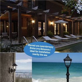 Aca Εξωτερικό Φωτιστικό Δαπέδου Μαύρο PLGQ5B