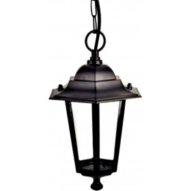 Aca Εξωτερικό Φωτιστικό Οροφής Μαύρο HI6025B