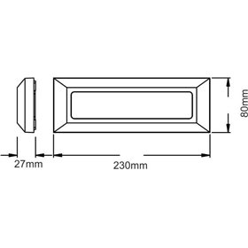 Aca Στεγανό Επιτοίχιο Εξωτερικό Φωτιστικό Γκρι SLIM31 Aca Στεγανό Επιτοίχιο Εξωτερικό Φωτιστικό Γκρι SLIM31
