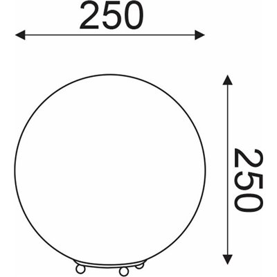 Aca Φωτιστικό Δαπέδου Λευκό με Ύψος 25cmΚωδικός: V2010251TW 