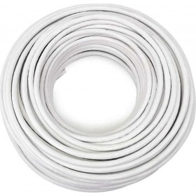 Adeleq Καλώδιο Συναγερμού 100m με Θωράκιση 6x0.22mm Πολύκλωνο Λευκό 9-620130 Adeleq Καλώδιο Συναγερμού 100m με Θωράκιση 6x0.22mm Πολύκλωνο Λευκό 9-620130