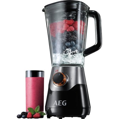 AEG SB5810 Μπλέντερ για Smoothies με Γυάλινη Κανάτα 1.5lt 700Watt Μαύρο