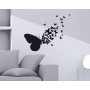 Ango Διακοσμητικό Αυτοκόλλητο Τοίχου Butterflies Silhouettes