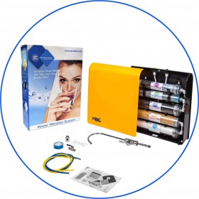 Aqua Filter Excito-CL Συσκευή Φίλτρου Νερού Κάτω Πάγκου / Κεντρικής Παροχής με Βρυσάκι ½" με Ανταλλακτικό Φίλτρο