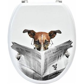 Aria Trade 4103383 Καπάκι Λεκάνης Πλαστικό 45.6x37.2cm Reading Dog Aria Trade 4103383 Καπάκι Λεκάνης Πλαστικό 45.6x37.2cm Reading Dog