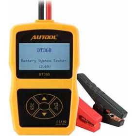 Autool BT360 Ψηφιακό Battery Tester με Κροκοδειλάκια Autool BT360 Ψηφιακό Battery Tester με Κροκοδειλάκια