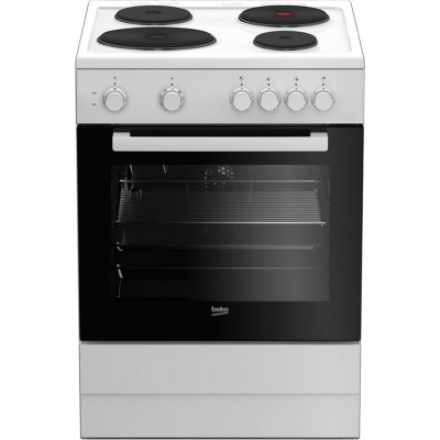 Beko FSM 66000 GWS Κουζίνα 65lt με Εμαγιέ Εστίες Π60εκ.