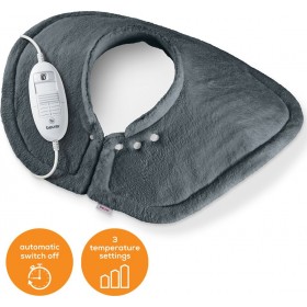 Beurer HK 54 Cosy Grey Ηλεκτρική Θερμοφόρα Αυχένα-Ώμων