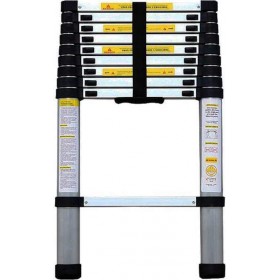 Bormann Τηλεσκοπική Σκάλα Αλουμινίου BHL7010 10 Σκαλιών 022770 Bormann Τηλεσκοπική Σκάλα Αλουμινίου BHL7010 10 Σκαλιών 022770