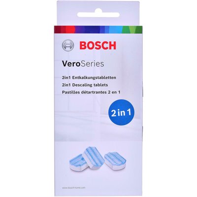 Bosch TCZ8002 Καθαριστικό Αφαλάτωσης Καφετιέρας 108gr 3τμχ