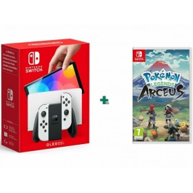 Nintendo Switch OLED 64GB με Pokemon Legends Arceus Λευκό