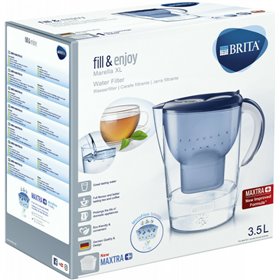 Brita Marella XL Κανάτα Σερβιρίσματος Πλαστική Blue με Φίλτρο Maxtra+ 3500mlΚωδικός: 076917  Brita Marella XL Κανάτα Σερβιρίσματος Πλαστική Blue με Φίλτρο Maxtra+ 3500mlΚωδικός: 076917
