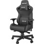 Anda Seat AD12XL Kaiser II Καρέκλα Gaming Δερματίνης με Ρυθμιζόμενα Μπράτσα Μαύρη