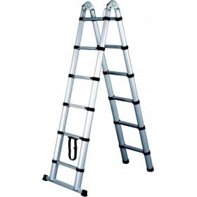 Bulle PDS 13 Τηλεσκοπική Σκάλα Αλουμινίου 12 Σκαλιών 631165 Bulle PDS 13 Τηλεσκοπική Σκάλα Αλουμινίου 12 Σκαλιών 631165