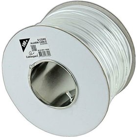Cablexpert Καλώδιο Συναγερμού 100m Θωρακισμένο Λευκό 6-Core GM-6002 Cablexpert Καλώδιο Συναγερμού 100m Θωρακισμένο Λευκό 6-Core GM-6002