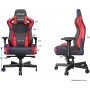 Anda Seat AD12XL Kaiser II Καρέκλα Gaming Δερματίνης με Ρυθμιζόμενα Μπράτσα Μαύρο/Κόκκινο