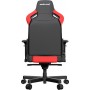 Anda Seat AD12XL Kaiser II Καρέκλα Gaming Δερματίνης με Ρυθμιζόμενα Μπράτσα Μαύρο/Κόκκινο