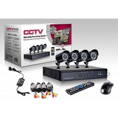 CCTV 5G Ενσύρματο καταγραφικό δικτύου με 4 κάμερες - 720P 020231