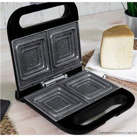 Cecotec 03054 Rock'nToast Square Τοστιέρα για 2 Τοστ 750W Cecotec 03054 Rock'nToast Square Τοστιέρα για 2 Τοστ 750W