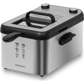Cecotec Cleanfry Infinity 3000 Full Inox Φριτέζα Λαδιού με Αποσπώμενο Κάδο 3lt Cecotec Cleanfry Infinity 3000 Full Inox Φριτέζα Λαδιού με Αποσπώμενο Κάδο 3lt