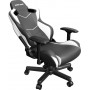 Anda Seat AD12XL Kaiser II Καρέκλα Gaming Δερματίνης με Ρυθμιζόμενα Μπράτσα Μαύρο/Λευκό