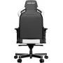 Anda Seat AD12XL Kaiser II Καρέκλα Gaming Δερματίνης με Ρυθμιζόμενα Μπράτσα Μαύρο/Λευκό