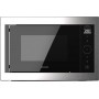 Cecotec Grandheat 2500 Touch Steel Black Εντοιχιζόμενος Φούρνος Μικροκυμάτων με Grill 25lt