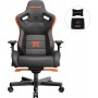 Anda Seat AD12XL V2 FNATIC Edition Καρέκλα Gaming Δερματίνης με Ρυθμιζόμενα Μπράτσα Μαύρη