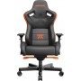 Anda Seat AD12XL V2 FNATIC Edition Καρέκλα Gaming Δερματίνης με Ρυθμιζόμενα Μπράτσα Μαύρη