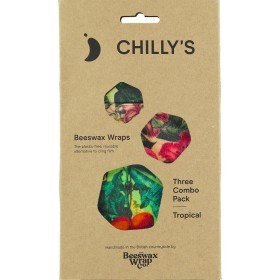 Chilly's Κερομάντηλα Τροφίμων Tropical 3τμχ Chilly's Κερομάντηλα Τροφίμων Tropical 3τμχ