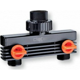Claber Διακλαδωτής Ποτίσματος 2 Παροχών 3/4'' 8589 Claber Διακλαδωτής Ποτίσματος 2 Παροχών 3/4'' 8589