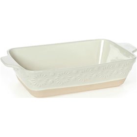 Cryspo Trio Πυρίμαχο Flower Ορθογώνιο Cream 10- 40x25cm Cryspo Trio Πυρίμαχο Flower Ορθογώνιο Cream 10- 40x25cm