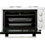 Davoline EC 400 Chef Ηλεκτρικό Φουρνάκι 28lt με 2 Εστίες