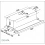 Davoline IOS HPA GR IX Συρόμενος Απορροφητήρας 90cm Inox