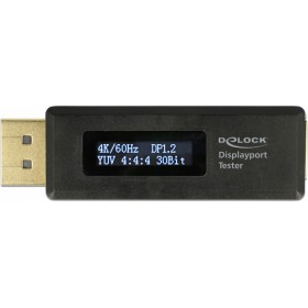 DeLock DisplayPort Tester for EDID Information DeLock DisplayPort Tester for EDID Information